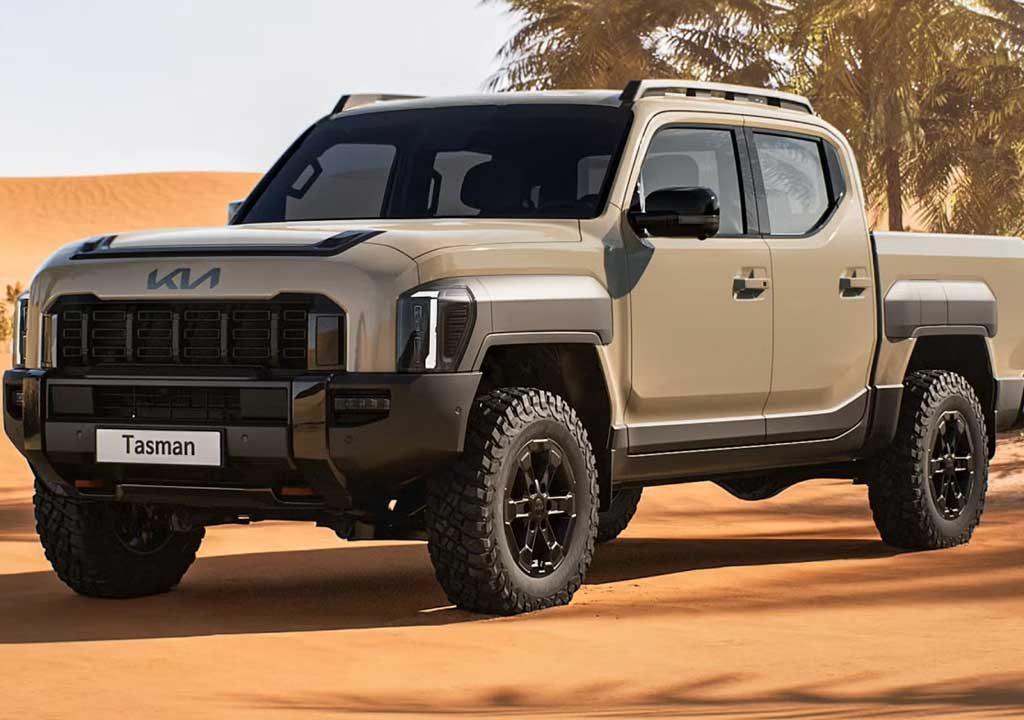 پیکاپ کیا تاسمان معرفی شد، ورود کره‌ای‌ها به بازار تویوتا هایلوکس