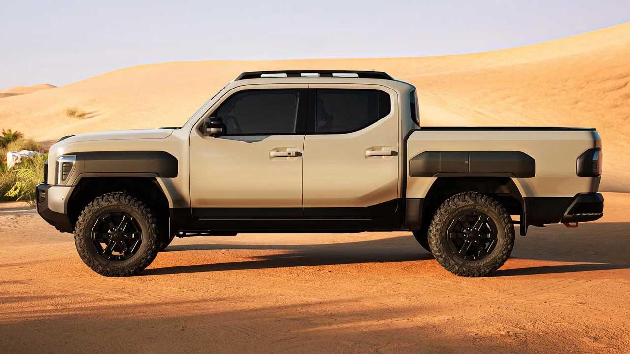 پیکاپ کیا تاسمان معرفی شد، ورود کره‌ای‌ها به بازار تویوتا هایلوکس