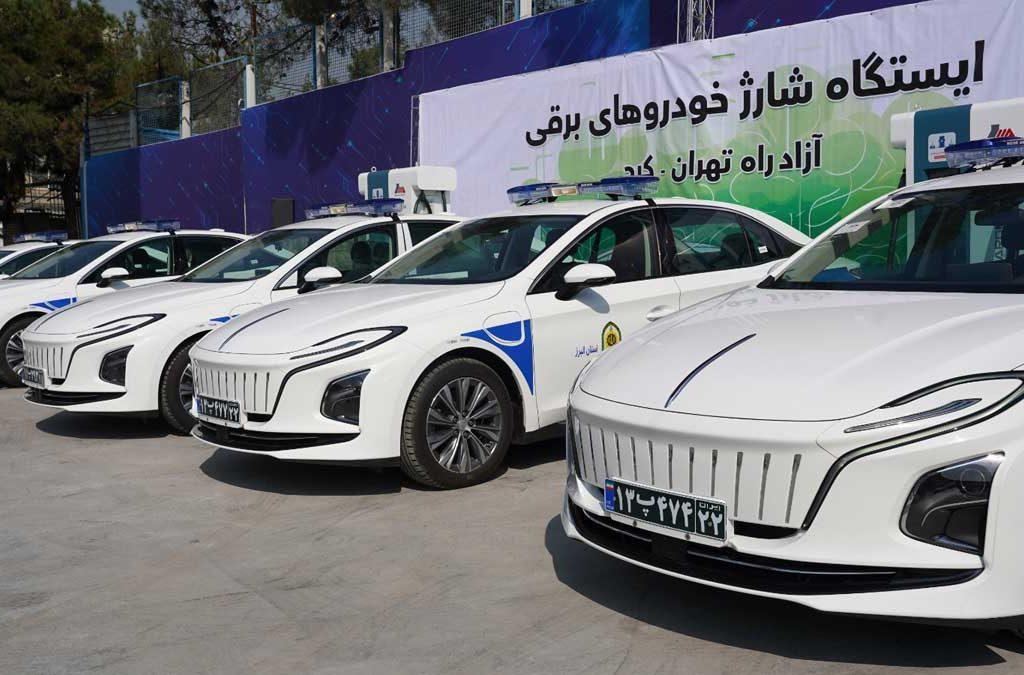 راه اندازی ایستگاه شارژ خودروهای برقی با مشارکت گروه بهمن، مپنا و پلیس راهور؛