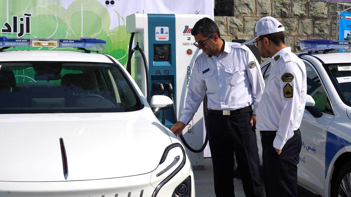 راه اندازی ایستگاه شارژ خودروهای برقی با مشارکت گروه بهمن، مپنا و پلیس راهور؛