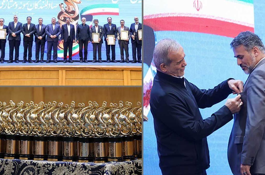 پیام مدیرعامل گروه خودروسازی سایپا در پی کسب نشان "صادر کننده مدال آور سال ۱۴۰۳"