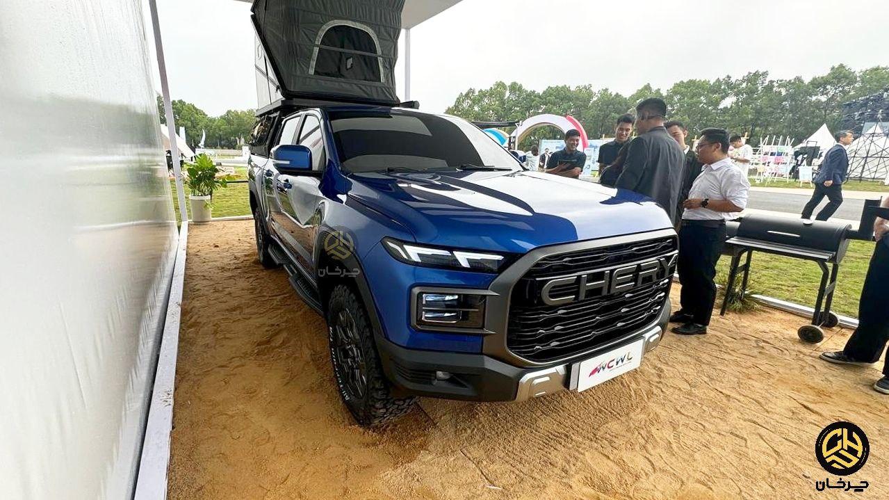 پیکاپ جدید چری رونمایی شد