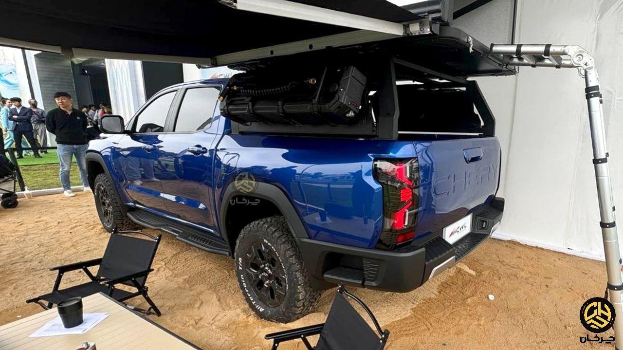 پیکاپ جدید چری رونمایی شد