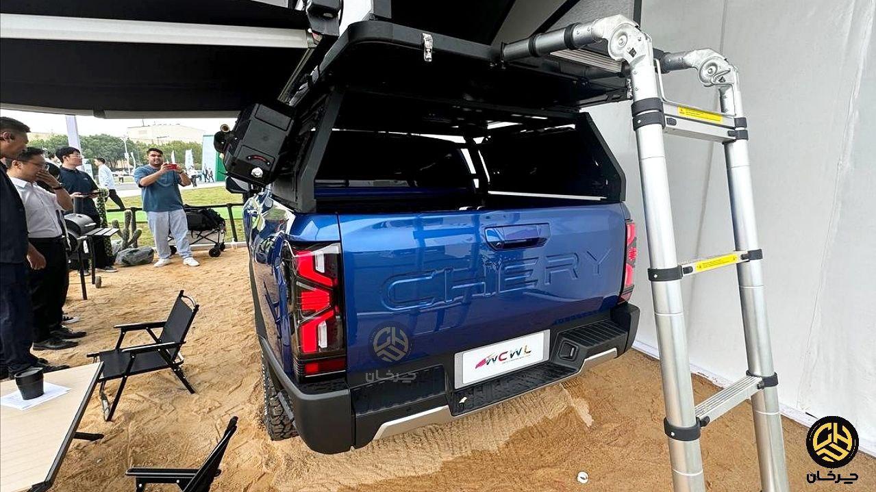 پیکاپ جدید چری رونمایی شد