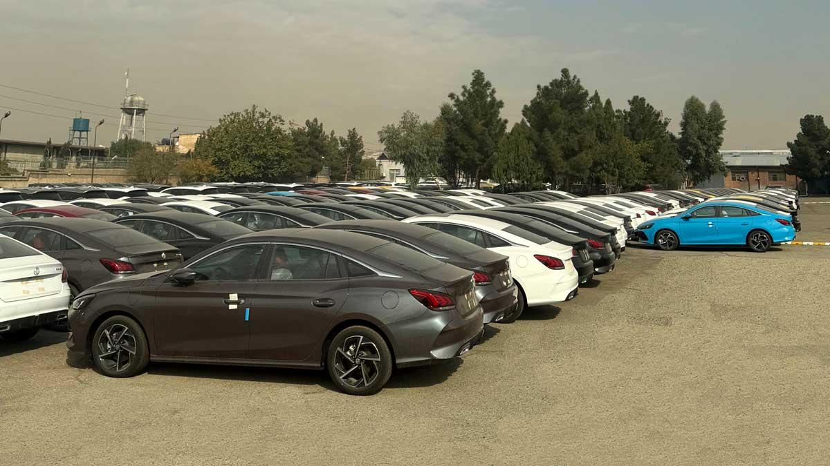 اولین محموله ام جی های وارداتی فردا موتورز ترخیص شدند