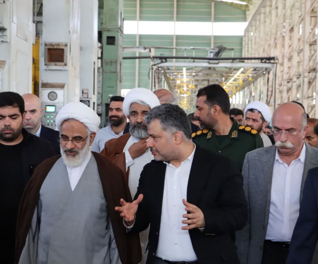 بهره برداری از خط رنگ تمام رباتیک کرمان موتور