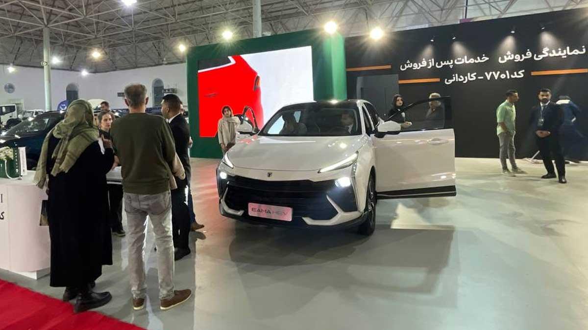 حضور لاماری در چهارمین نمایشگاه خودرو بوشهر