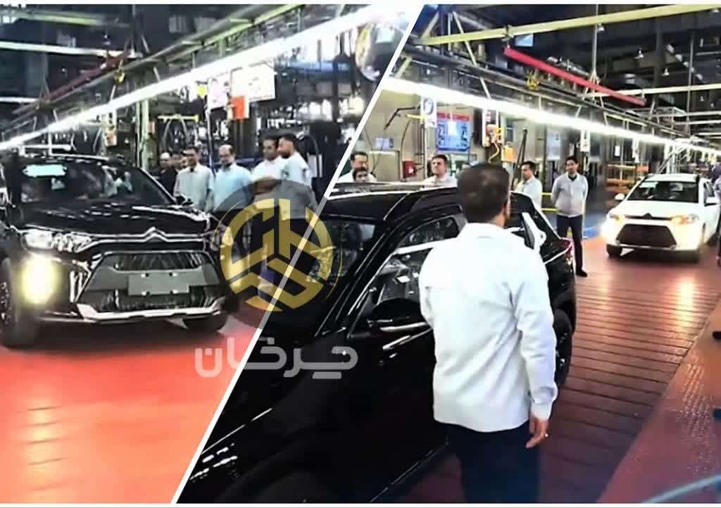 خط تولید سایپا کاشان سیتروئن سی 3 ایکس آر SAIPA CITROEN C3 XR