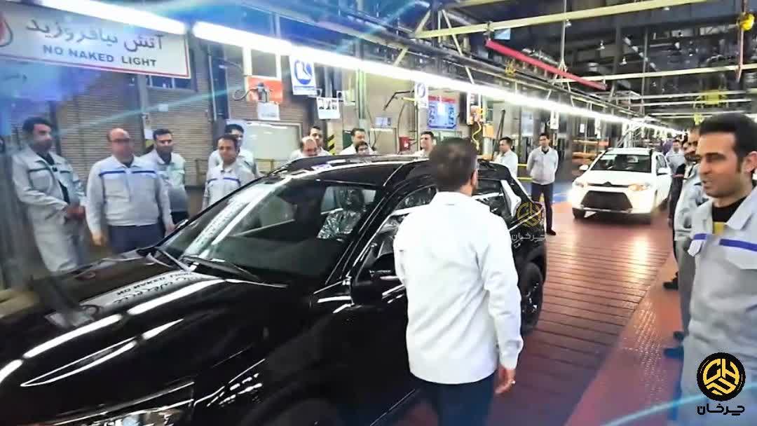 خط تولید سایپا کاشان سیتروئن سی 3 ایکس آر SAIPA CITROEN C3 XR