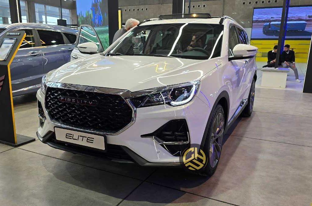 حضور بهمن موتور با فیدلیتی الیت و هونگچی H5 هیبریدی در نمایشگاه تهران