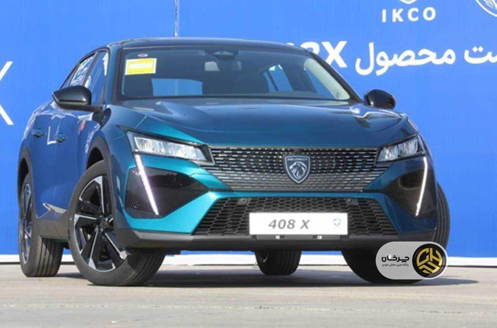برنامه تولید پژو ۴۰۸ ایکس در ایران‌خودرو