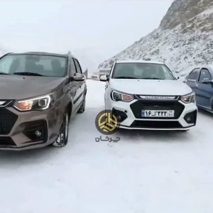 محصول جدید P90 پارس خودرو در تست‌های زمستانی + ویدئو
