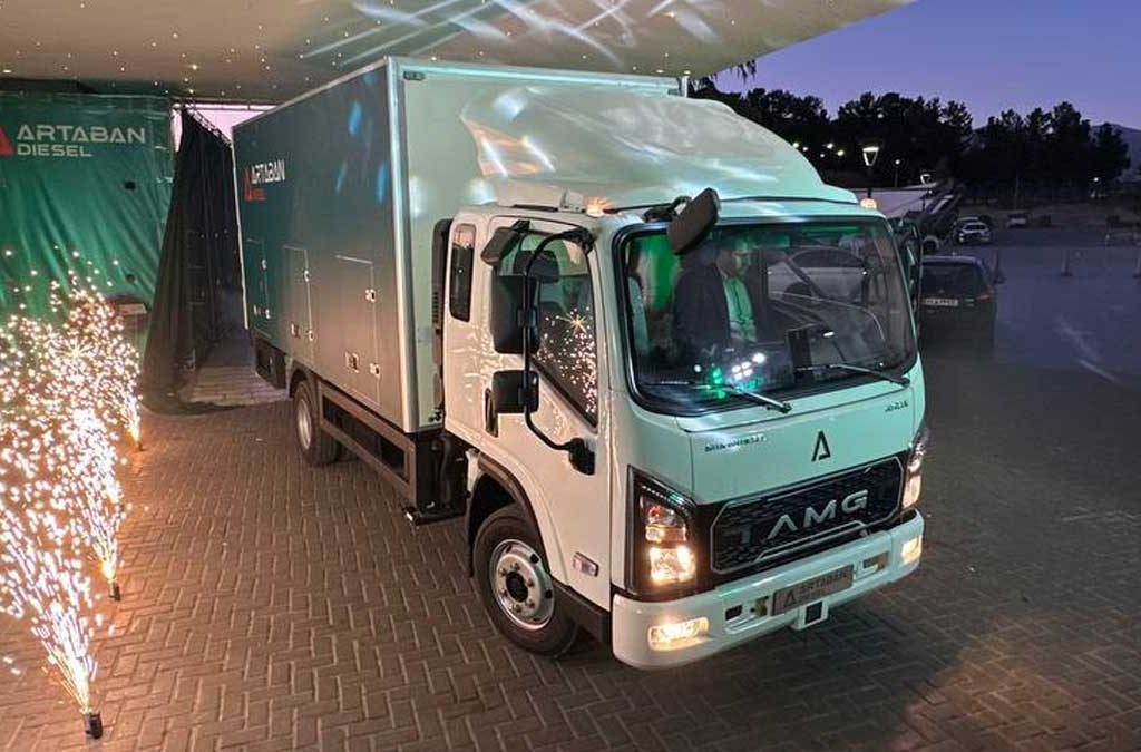 کامیونت آترا 6 تن آرتابان دیزل رونمایی شد