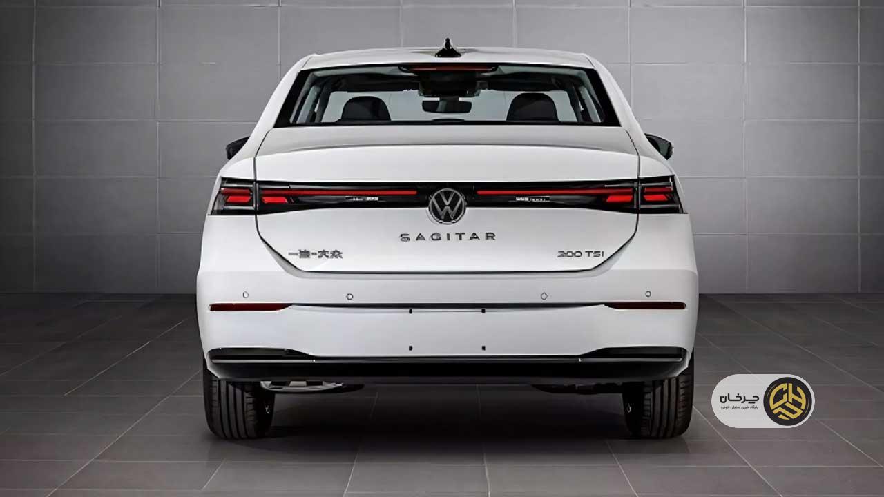 نسخه جدید فولکس‌واگن ساگیتار با طراحی بروزتر معرفی شد