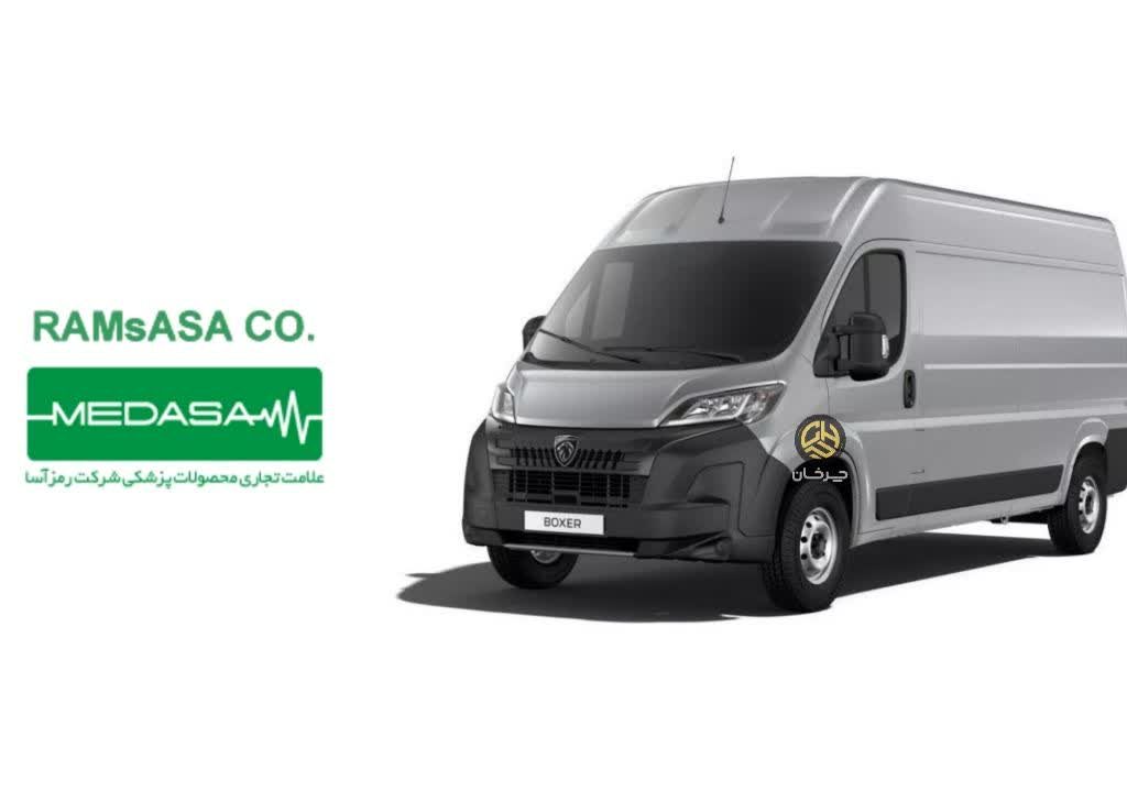 ون پژو باکسر رمزآسا PEUGEOT BOXER