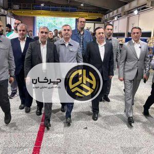 معاون رئیس جمهور در حاشیه بازدید از کارخانه بهمن دیزل: موانع تولید را در جلسه دولت بررسی خواهیم کرد