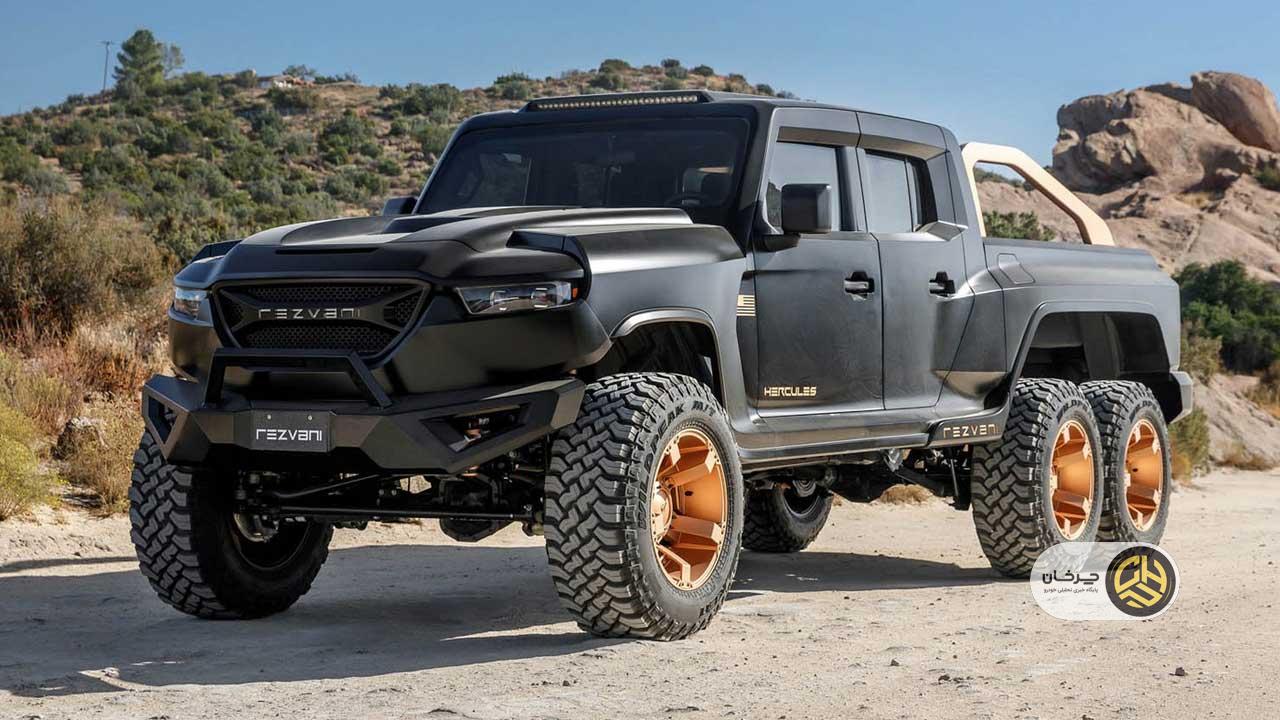 جذاب‌ترین خودروهای شش چرخ جهان!