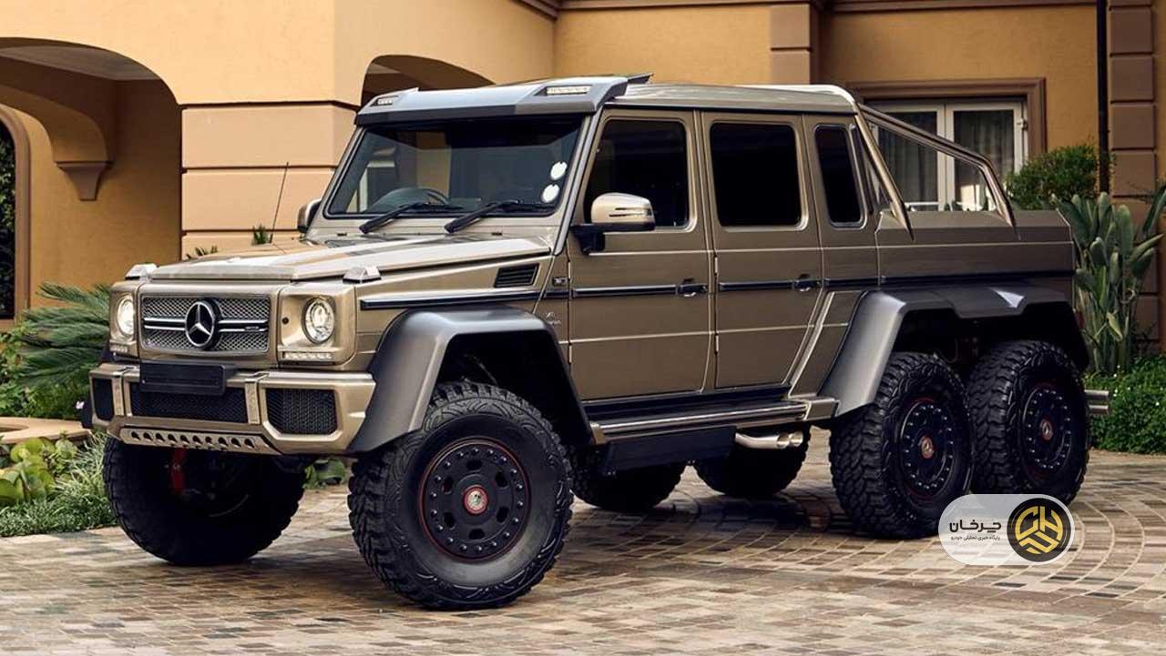 جذاب‌ترین خودروهای شش چرخ جهان!