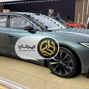 تویوتا bZ7 در نمایشگاه خودروی شانگهای 2025