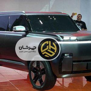 ام‌جی سایبر X در نمایشگاه خودروی شانگهای 2025