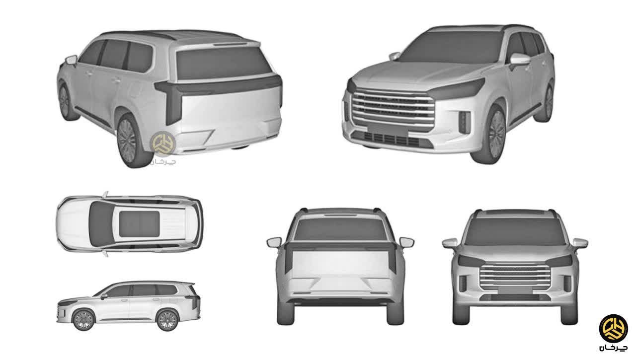 اکسید وی ایکس سی دی ام اکستریم جدید XTRIM EXEED NEW CHERY VX 新品奇瑞星途