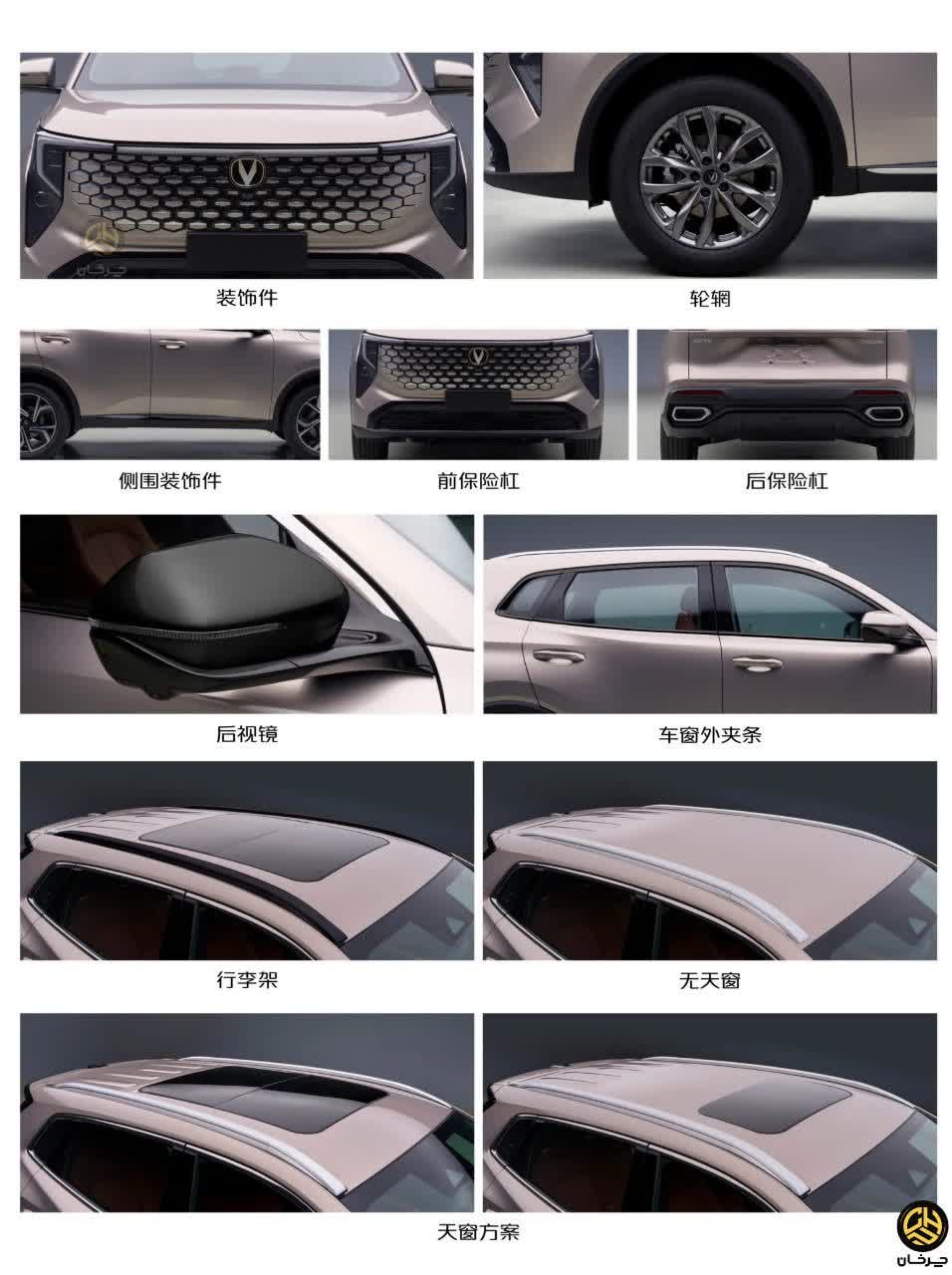 چانگان سی اس 55 پلاس جدید NEW CHANGAN CS55 PLUS 长安CS55 PLUS 新款