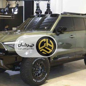 رونمایی از آفرودر ۷۰۰ اسب بخاری دانگ‌فنگ Warrior M817
