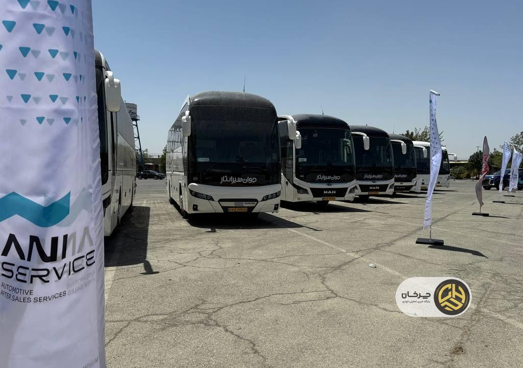 آغاز فصل جدیدی در حمل‌ونقل جاده‌ای ایران با ورود اتوبوس‌های مدرن و لوکس