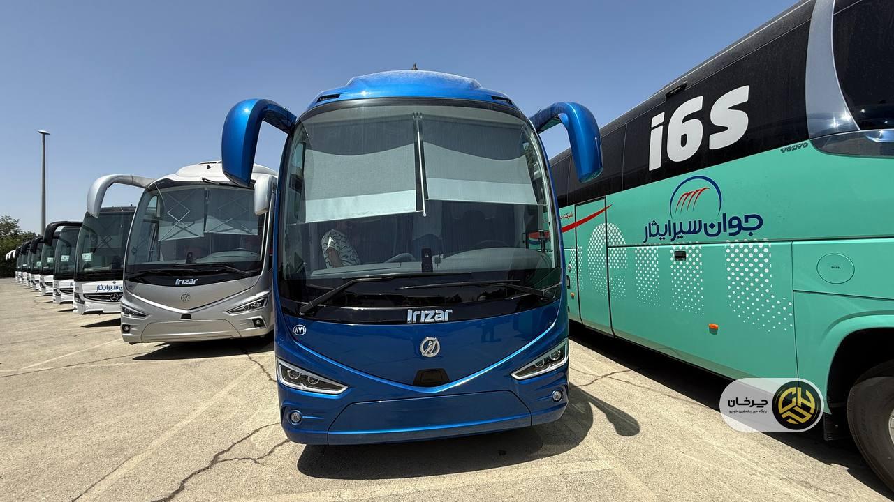 اتوبوس های مدرن و لوکس