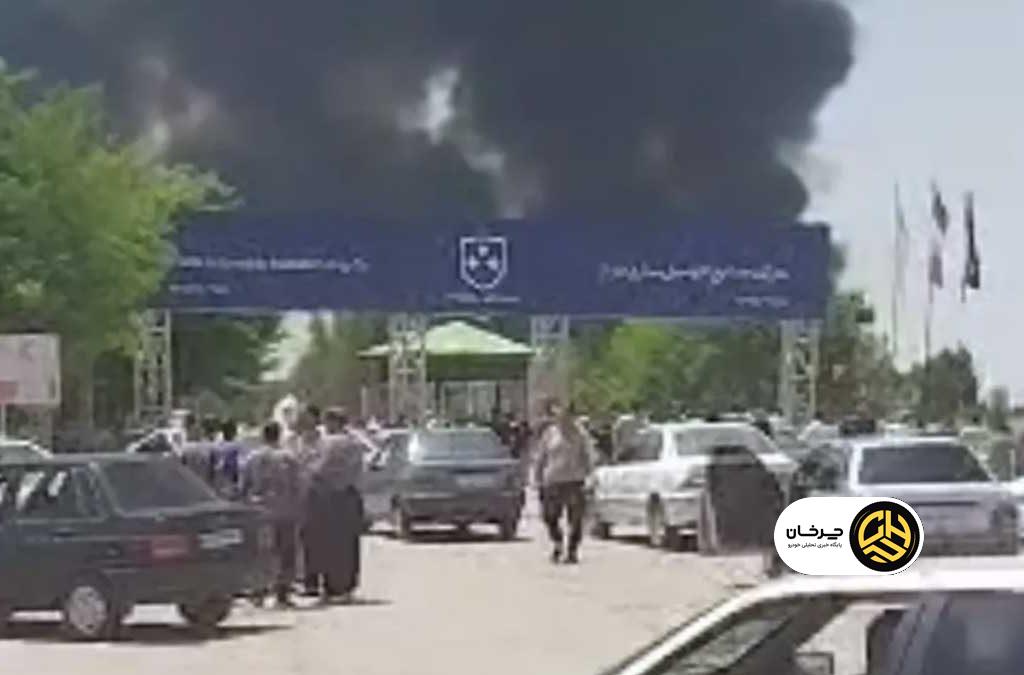 حمله موشکی به سایت تولیدی فردا موتورز