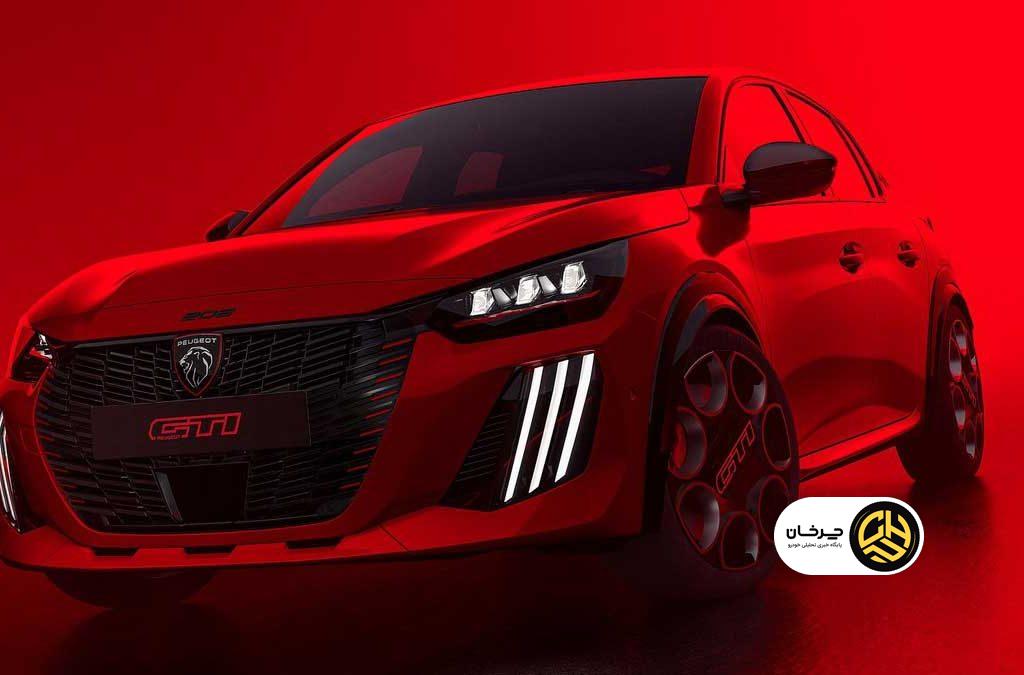 خودروی الکتریکی پژو E-208 GTi