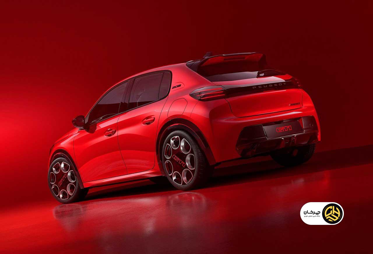 خودروی الکتریکی پژو E-208 GTi