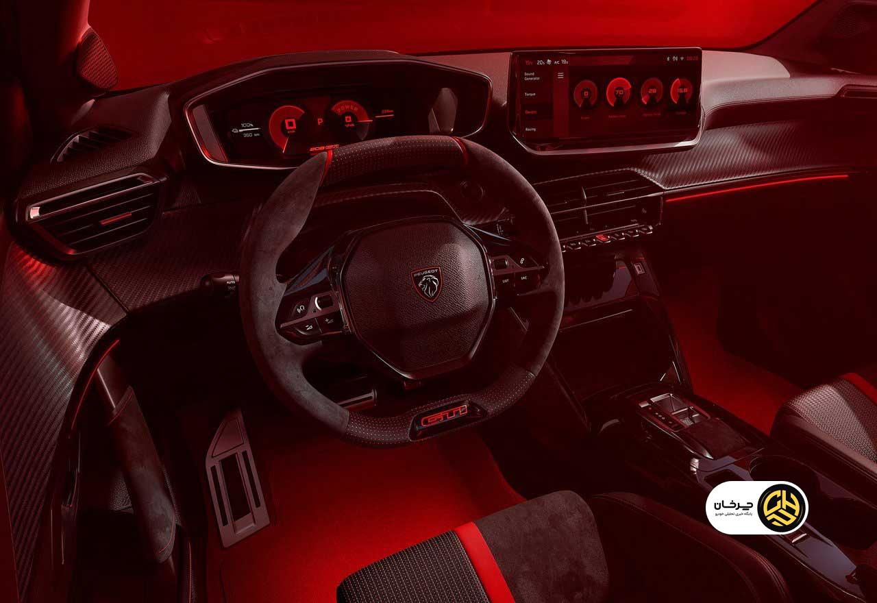 خودروی الکتریکی پژو E-208 GTi