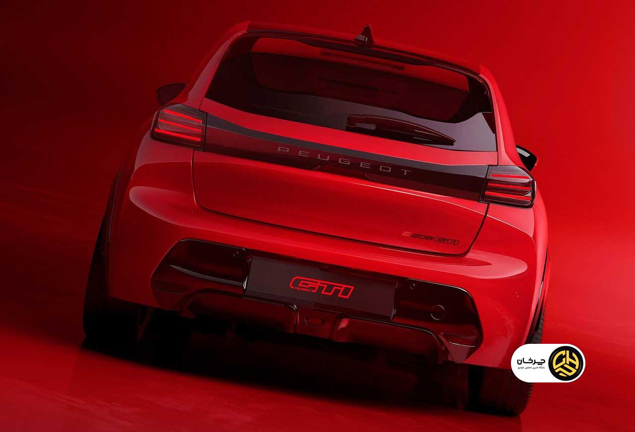 خودروی الکتریکی پژو E-208 GTi