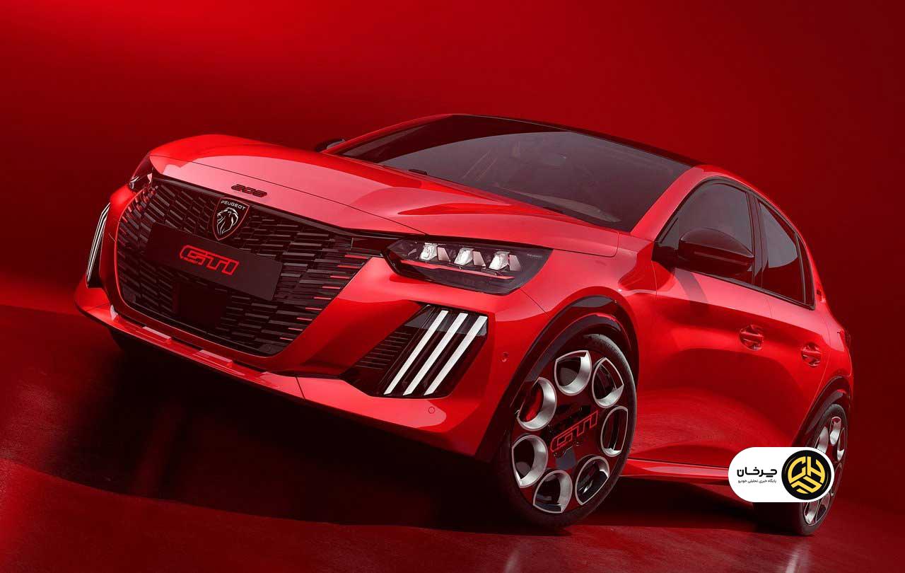 خودروی الکتریکی پژو E-208 GTi