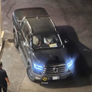 پیکاپ گریت وال پوئر با پلاک منطقه آزاد انزلی دیده شد