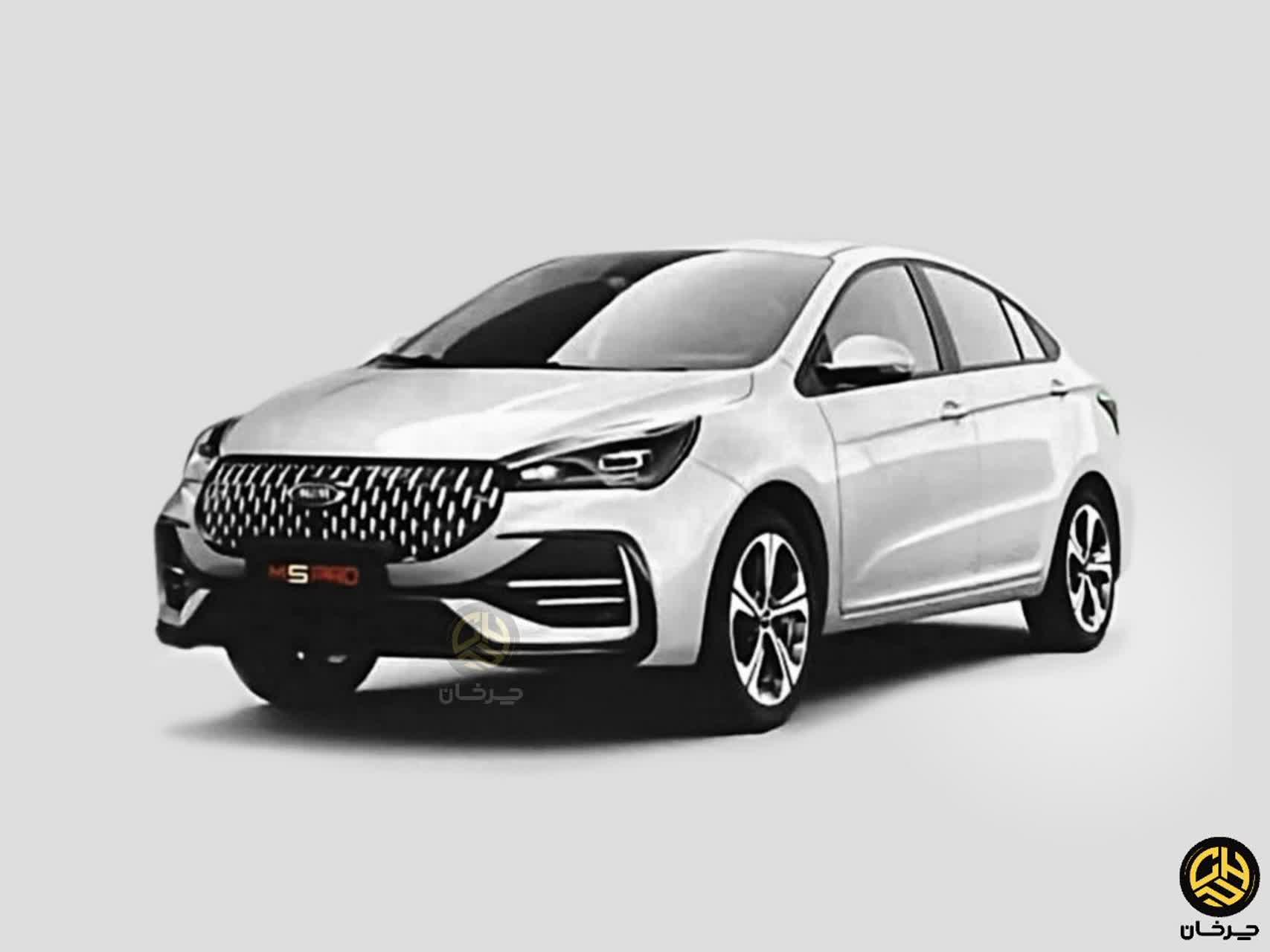 ام وی ام ام 5 پرو MVM M5 PRO آریزو 5 جدید NEW CHERY ARRIZO 5 PRO 全新奇瑞艾瑞泽5