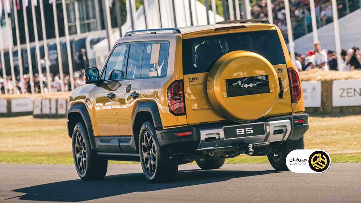 رونمایی از بی‌وای‌دی دنزا B5 در اروپا، رقیب چینی لندروور دیفندر