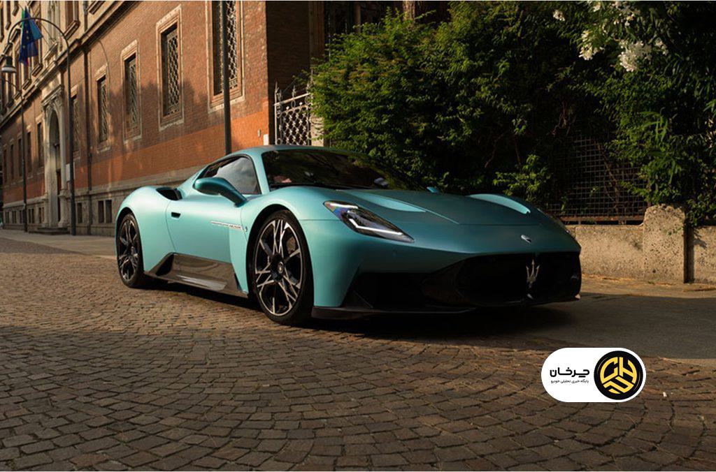 مازراتی MCPURA با ۶۲۲ اسب‌بخار قدرت در گودوود ۲۰۲۵ رونمایی شد!