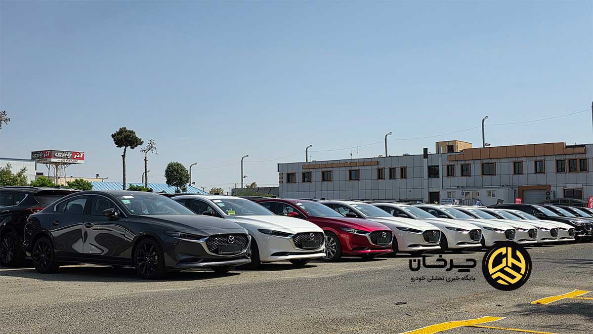 مزدا 3 مدل 2024