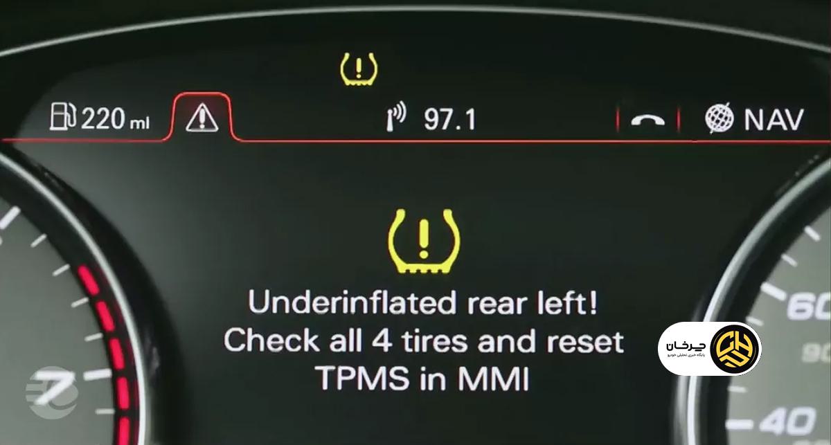 هشدار باد تایر
