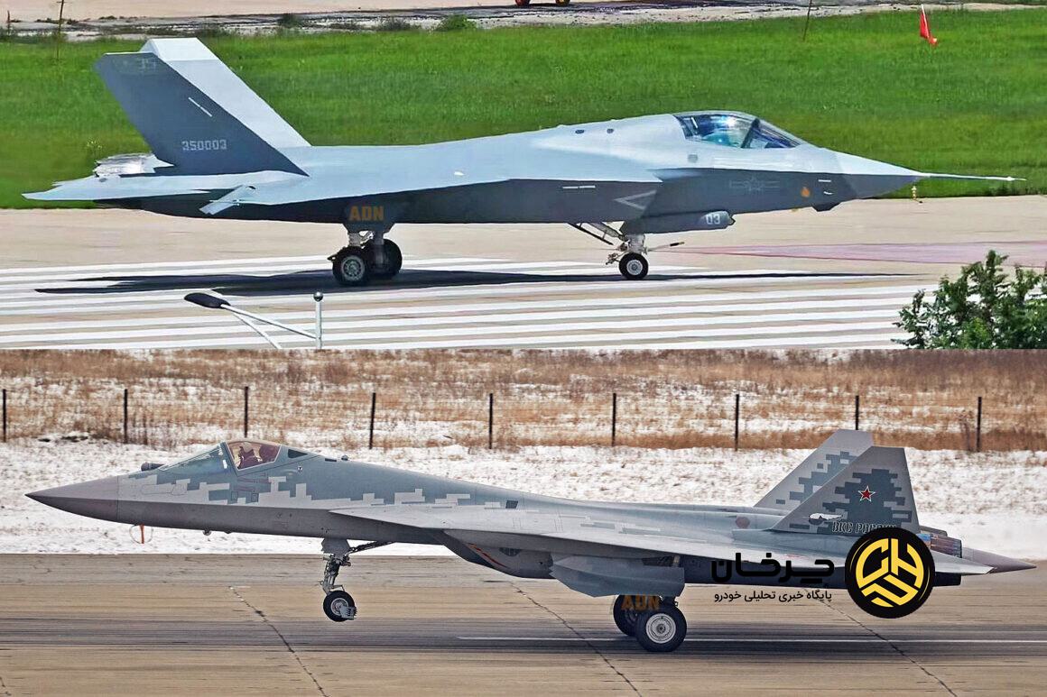 جنگنده‌های چینی و روسی