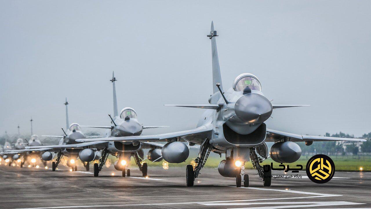 جنگنده‌های چینی و روسی