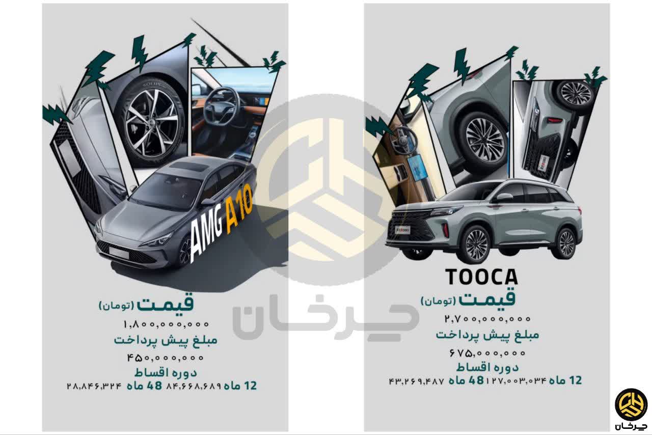 محصولات آرتابان موتورز توکا