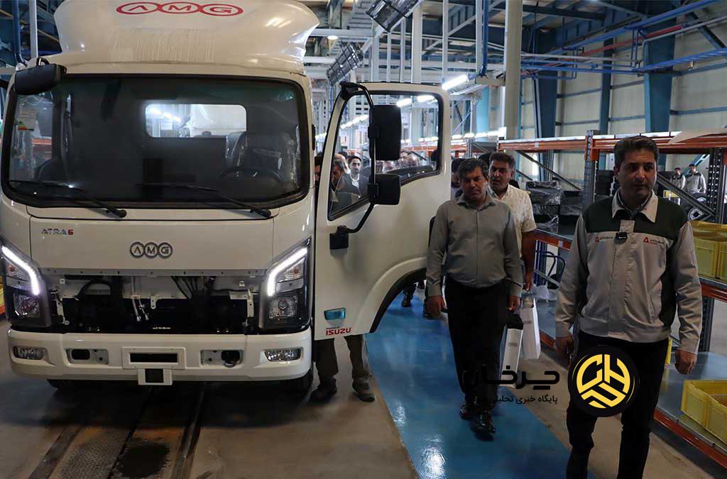 بازدید نمایندگان گروه خودروسازی آرتابان