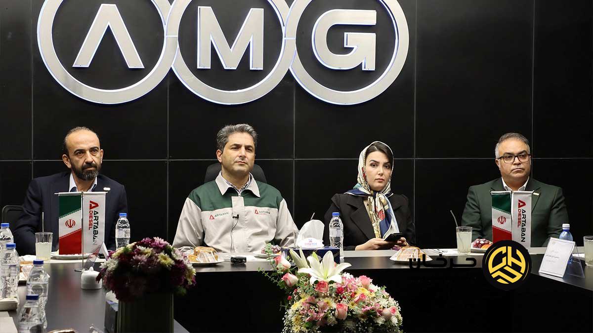 بازدید نمایندگان گروه خودروسازی آرتابان