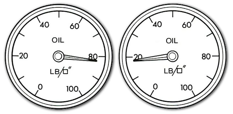 فشار روغن موتور