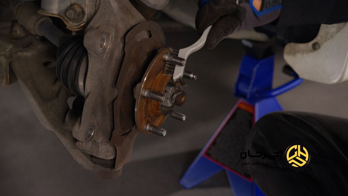 آموزش تعویض لنت ترمز