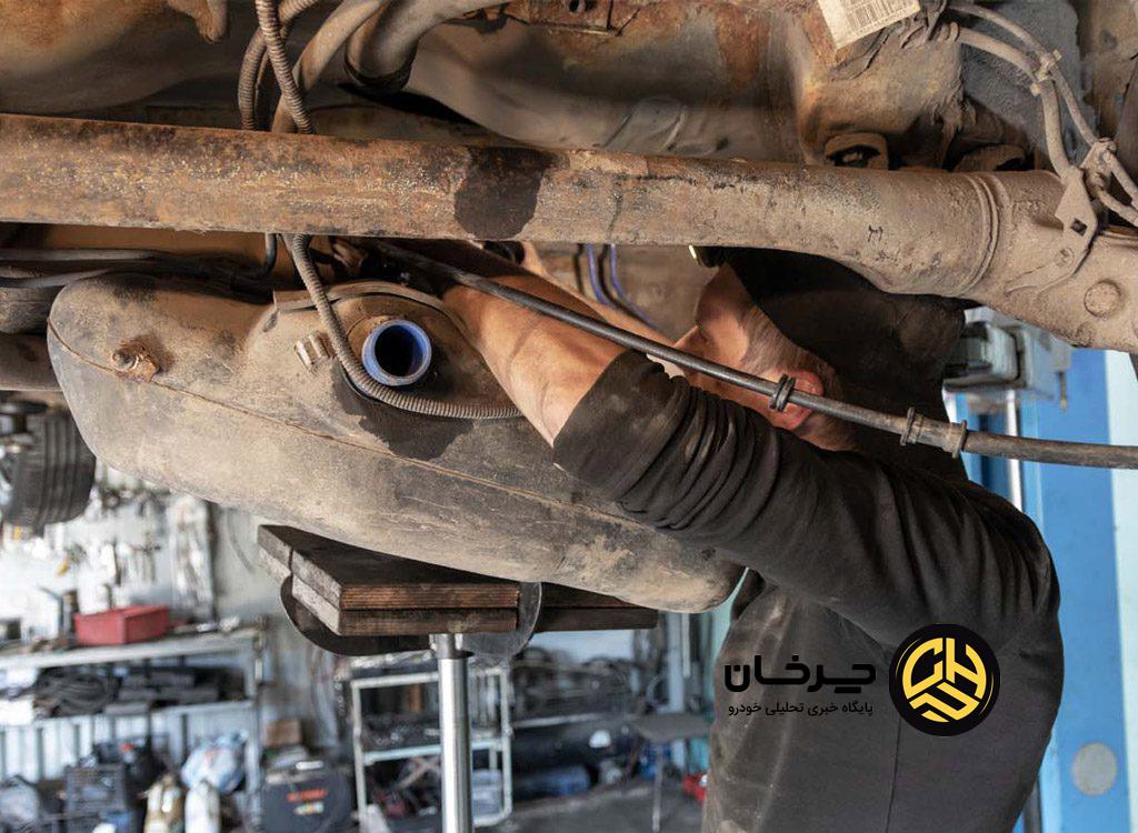 تمیز کردن باک خودرو