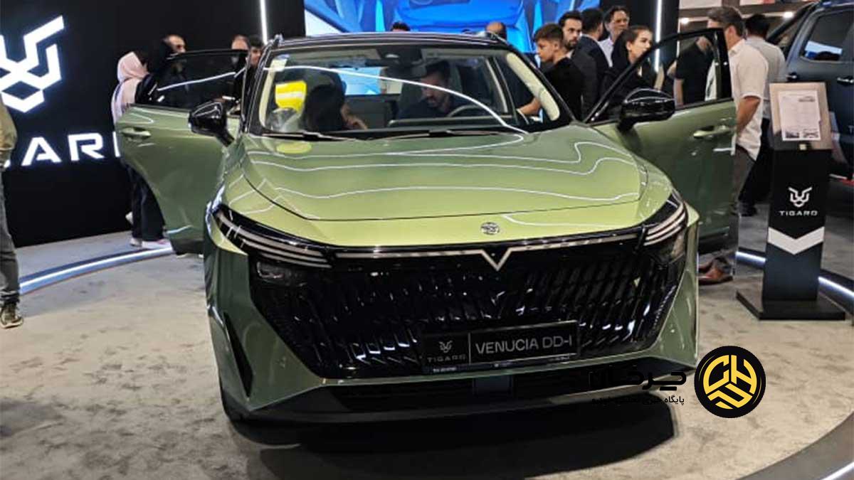 ماموت در نمایشگاه خودروی مشهد